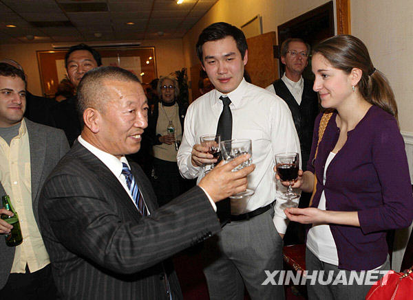 全国人大西藏访美代表团在华盛顿举行晚餐会