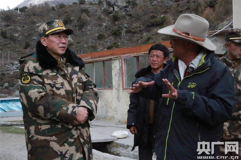 西藏地震重灾区定日县安置点生活井然有序(央广网记者 索朗达杰 摄)