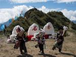 四川理县：“白石祭”再现古羌民族文化