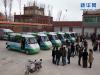 “世界高城”理塘县第一批公交车正式投运。