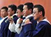 6月23日，咔哒嘎布盲人乐团在西藏大学艺术学院进行交流演出。