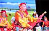 6月29日，西藏自治区老干部艺术团演出舞蹈《月下情》。