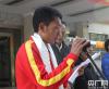 西藏著名中长跑运动健将多布杰（央广网记者 普布次仁 摄）