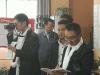 日本新闻代表团参访西藏电视台藏语频道 马玉安 摄