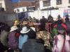 协麦村两委班子、西藏人民广播电台驻村工作队队员，现场讲解建档立卡贫困户脱贫考核登记程序。晋美旺扎 摄