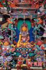 2月11日，农历正月十五，藏传佛教圣地青海塔尔寺迎来一年一度的酥油花“花开见佛”日，次第“绽放”的酥油花等待当日晚间四方信众至此朝佛观瞻。
