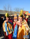 2月11日，呼和浩特大召寺僧人参加法事活动。