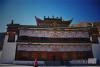 被誉为“世界藏学府”拉卜楞寺。(每日甘肃网记者韦德占/摄)