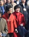 3月3日，中国人民政治协商会议第十二届全国委员会第五次会议在北京人民大会堂开幕。这是全国政协委员抵达天安门广场。 新华社记者 金良快摄