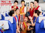 西藏航空空姐真会玩！勾绘“吉祥妆面”迎藏历新年