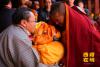 近日，2017年度藏传佛教格西拉让巴学位立宗活动暨颁证仪式在拉萨大昭寺露天千佛廊举行。
