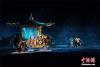 4月20日晚，拉萨，《文成公主》藏文化大型史诗剧再度开演。