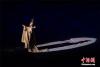 4月20日晚，拉萨，《文成公主》藏文化大型史诗剧再度开演。