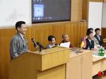中国藏文化交流团与基辅国立大学师生进行交流活动