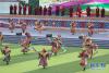 7月29日，来自四川省道孚县寺院的喇嘛们跳金刚舞。新华社记者 江宏景 摄
