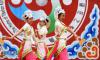 当日，演员在第六届中国·碌曲锅庄舞展演开幕式上表演舞蹈。新华社记者 陈斌 摄
