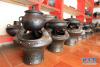这是尼西乡汤堆村藏族黑陶技艺展览区的成品（9月12日摄）。 新华社记者 井辉辉 摄