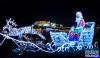 11月23日，拉萨市南山公园举行梦幻灯光节。新华社记者 普布扎西 摄
