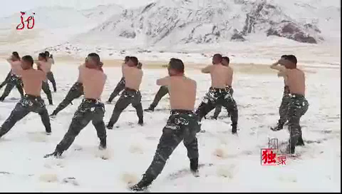 武警西藏总队阿里支队：“魔鬼周”开展极限训练