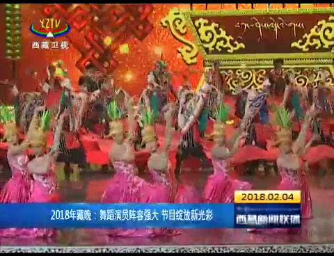 2018年藏晚：舞蹈演员阵容强大 节目绽放新光彩