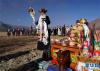 3月17日，拉萨市邦堆乡林阿村村民唱诵吉祥词。新华社记者 晋美多吉 摄