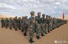 8月23日，西藏阿里军分区岗位练兵比武竞赛开幕式。