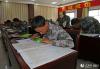 8月24日，参赛队员在岗位练兵比武竞赛中进行识图用图课目比赛。