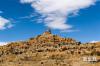 西藏阿里地区札达县霞义沟土林一角（9月14日摄）。新华社发（旦增尼玛曲珠 摄）