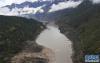 10月20日拍摄的堰塞湖自然过流后的雅鲁藏布江。新华社记者 普布扎西摄