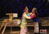 据悉，《朗萨雯波》是传统八大藏戏之一，是西藏自治区藏剧团已完成的数字化、舞台化的藏戏剧目。中新社记者 马铭言 摄