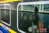 图为旅客乘坐Z166次列车返乡。中新社记者 何蓬磊 摄