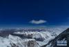 从珠峰海拔7028米以上拍摄的壮美景色（5月12日摄）。  新华社特约记者 扎西次仁 摄