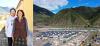 拼版照片：左图为西藏自治区昌都市类乌齐县恩达村村民美郎措姆（右）和女儿伍金巴措在新居前（9月21日摄）；右图为类乌齐县恩达村一角（9月21日摄，无人机照片）。2018年，美郎措姆和家人从旧村搬迁到了新村，新村设施齐全，交通便利。和美郎措姆一家一样，旧村的100多位村民告别了旧房子，住进了宽敞明亮的新居。 新华社记者 詹彦 摄
