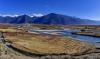 西藏雅尼国家湿地公园一景（2月2日摄）。