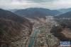 这是2月17日拍摄的西藏昌都市卡若区（无人机照片）。新华社记者 孙非 摄