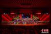 图为拉萨市《百年征程铸辉煌》庆祝中国共产党成立100周年大联唱文艺晚会现场。 贡嘎来松 摄