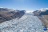  这是11月21日拍摄的岗布冰川（无人机照片）。新华社记者 孙非 摄
