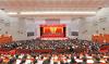中国共产党西藏自治区第十次代表大会在拉萨隆重开幕。图为大会现场。记者 次旺 摄