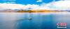 鸟瞰班公湖，景色如画。贡桑拉姆 大象 嘎玛次仁 摄
