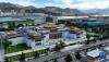 空中俯瞰西藏博物馆新馆（6月30日摄，无人机照片）。