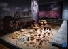 西藏博物馆新馆内制陶工艺展区的展品（6月30日摄）。新华社记者 晋美多吉 摄