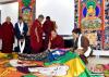 12月1日，班禅在西藏珠峰文化旅游创意产业园区参观调研。