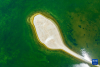 8月28日无人机拍摄的达瓦错（无人机照片）。新华社发（旦增努布 摄）