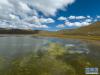 11月17日拍摄的哲古湖（无人机照片 ）。新华网 旦增努布 摄